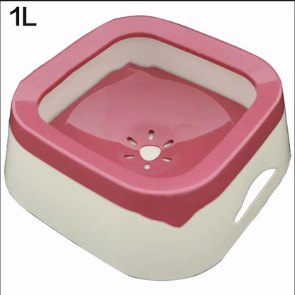 DrySip™ Pet Bowl – No-Spill Floating Water Dispenser for Dogs & Cats