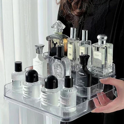 3 Tier Desktop Perfume & Cosmetic Organizer Rack