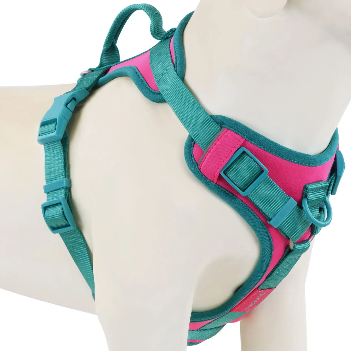 FlexiPup™ – Personalized Adjustable Dog Harness with Chest Strap