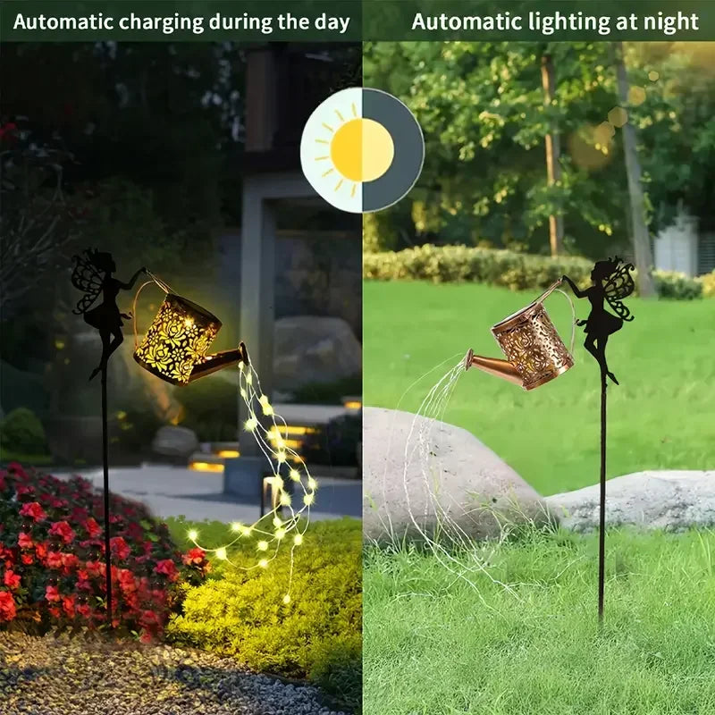 Solar Watering Can Light – Magical Garden Lighting with 36 LEDs