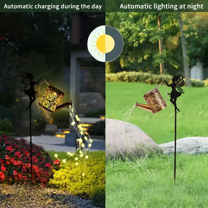 Solar Watering Can Light – Magical Garden Lighting with 36 LEDs