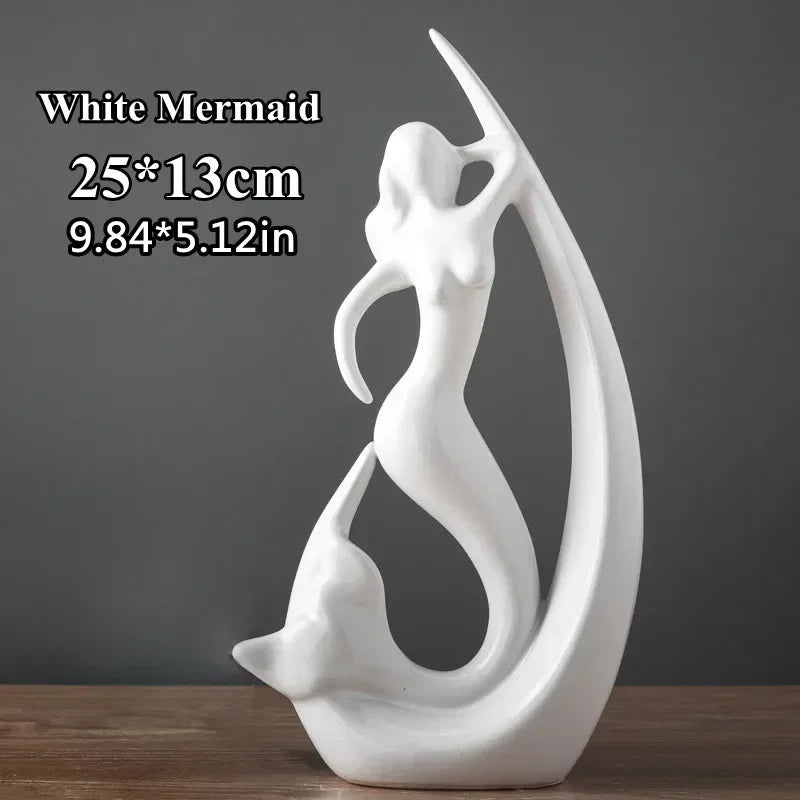 Monochrome Forest – Nordic Porcelain Animal Figurines