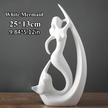 Monochrome Forest – Nordic Porcelain Animal Figurines