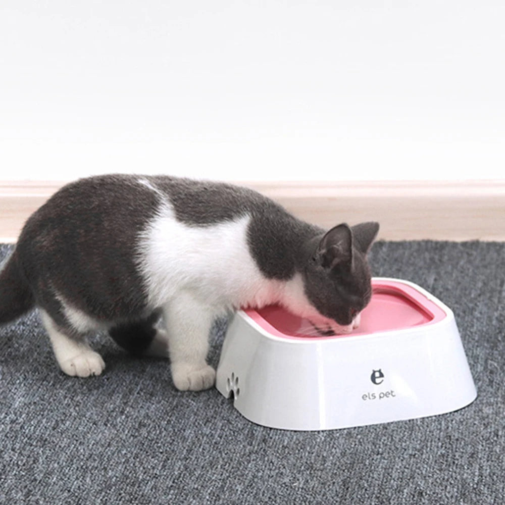 DrySip™ Pet Bowl – No-Spill Floating Water Dispenser for Dogs & Cats