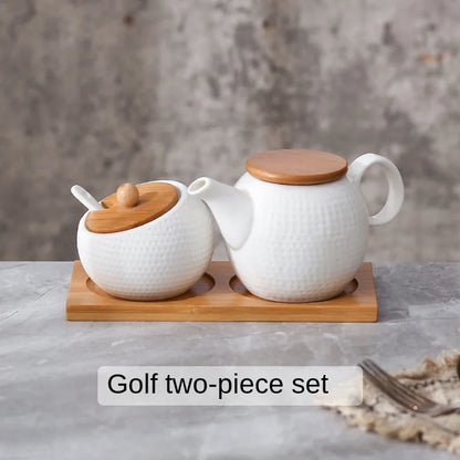 ZenPantry™ Ceramic Jar Set – Spice Containers with Bamboo Lids & Tray
