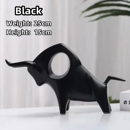 Monochrome Forest – Nordic Porcelain Animal Figurines