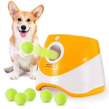 PawPlay™ Ball Launcher – Automatic Dog Toy for Small & Medium Breeds