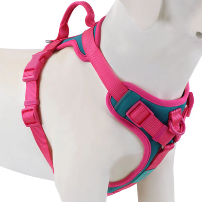 FlexiPup™ – Personalized Adjustable Dog Harness with Chest Strap
