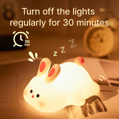 LumiRabbit – Touch Soft Bunny Night Light for Kids