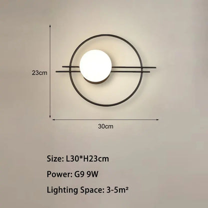 Modern LED Wall Lamp – Cozy Light for Bedroom & Living Room