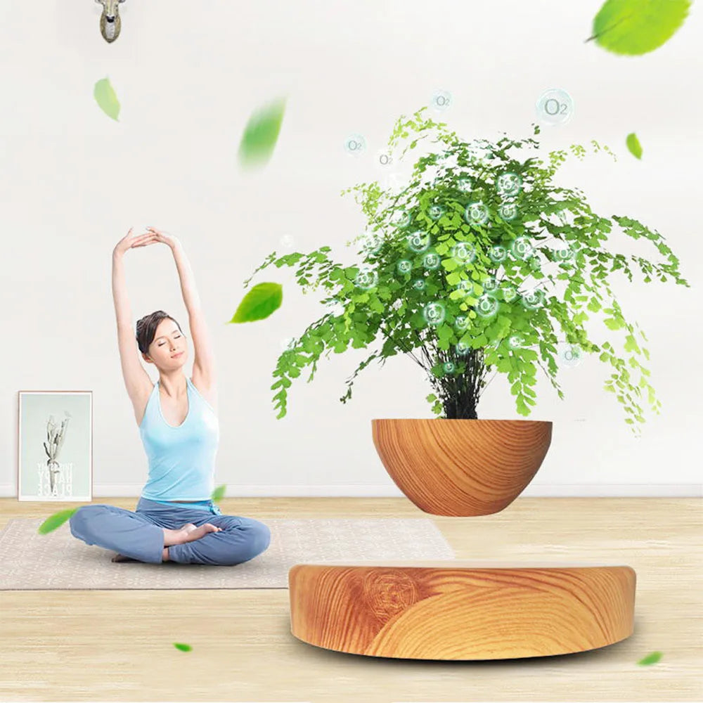 Levitating Plant Pot for Modern Home Decoration