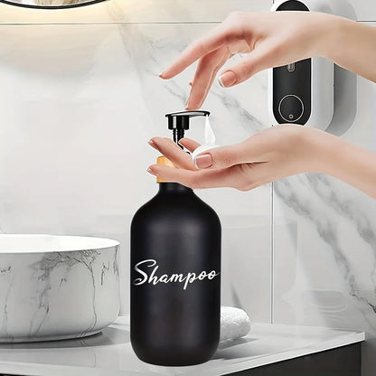 EssenceFlow – 3-Pack Lotion & Shampoo Dispenser Bottles