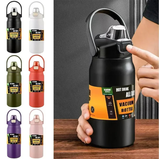 TrailTherm™ – Large Capacity Outdoor Thermal Sports Bottle