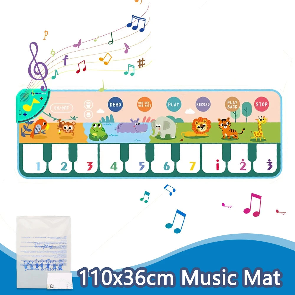 TuneTails™ – Baby Piano Dance Mat with Animal Sounds