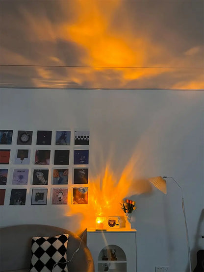 Dynamic Crystal Lamp – Relaxing Ripple Light for Bedroom