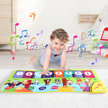 TuneTails™ – Baby Piano Dance Mat with Animal Sounds