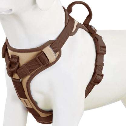 FlexiPup™ – Personalized Adjustable Dog Harness with Chest Strap