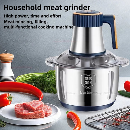 teelPulse Kitchen Pro – 5-Speed Electric Meat Grinder & Blender