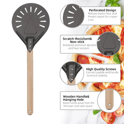 BakeMaster XL – Big Nonstick Pizza Turner