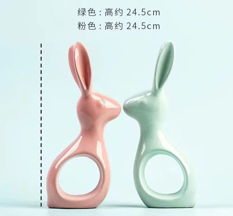 Monochrome Forest – Nordic Porcelain Animal Figurines