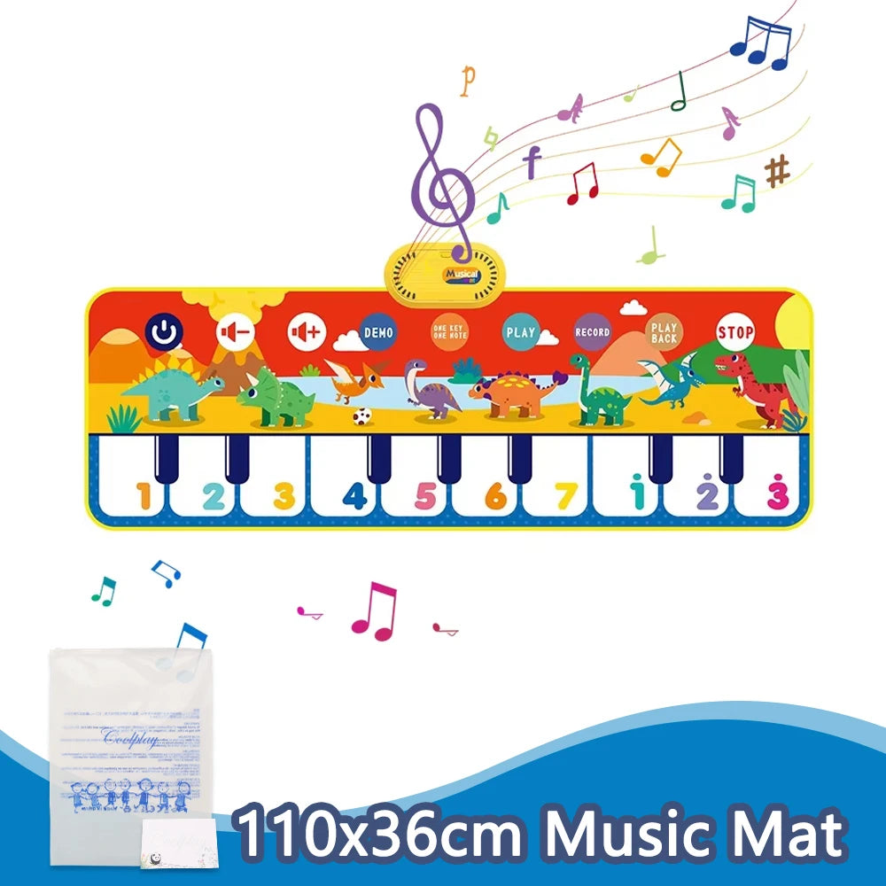 TuneTails™ – Baby Piano Dance Mat with Animal Sounds