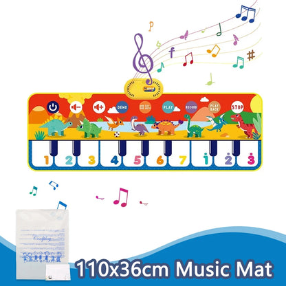 TuneTails™ – Baby Piano Dance Mat with Animal Sounds