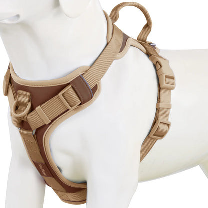 FlexiPup™ – Personalized Adjustable Dog Harness with Chest Strap
