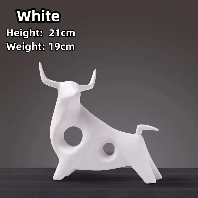 Monochrome Forest – Nordic Porcelain Animal Figurines