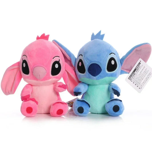 StitchCuddle™ – 20CM Plush Dolls in Blue & Pink for Kids’ Gifts