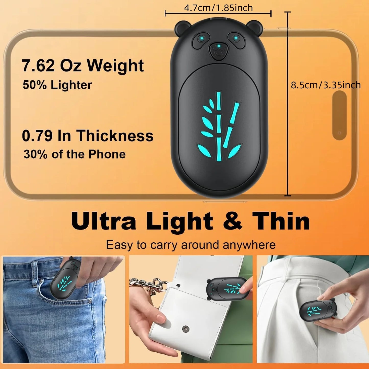CozyGrip Pro – Double-Sided Pocket Hand Warmer