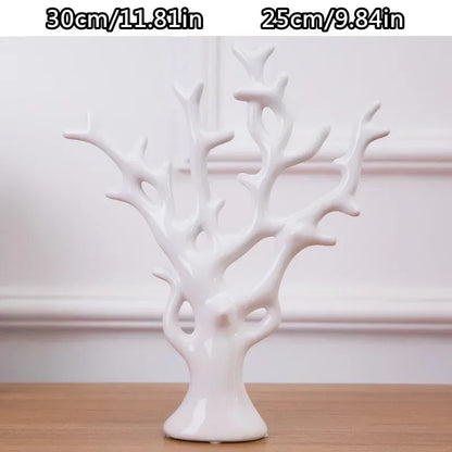 Monochrome Forest – Nordic Porcelain Animal Figurines