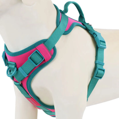 FlexiPup™ – Personalized Adjustable Dog Harness with Chest Strap