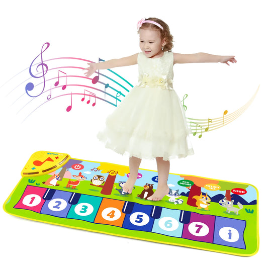 TuneTails™ – Baby Piano Dance Mat with Animal Sounds